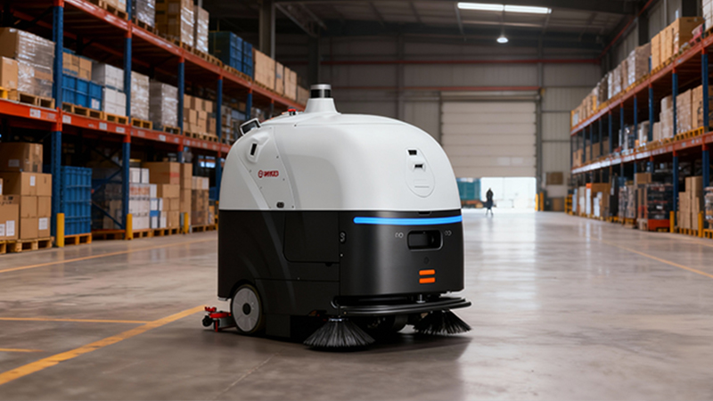 物流倉(cāng)儲(chǔ)的“隱形生產(chǎn)力”：洗地機(jī)的自動(dòng)化與耐用性