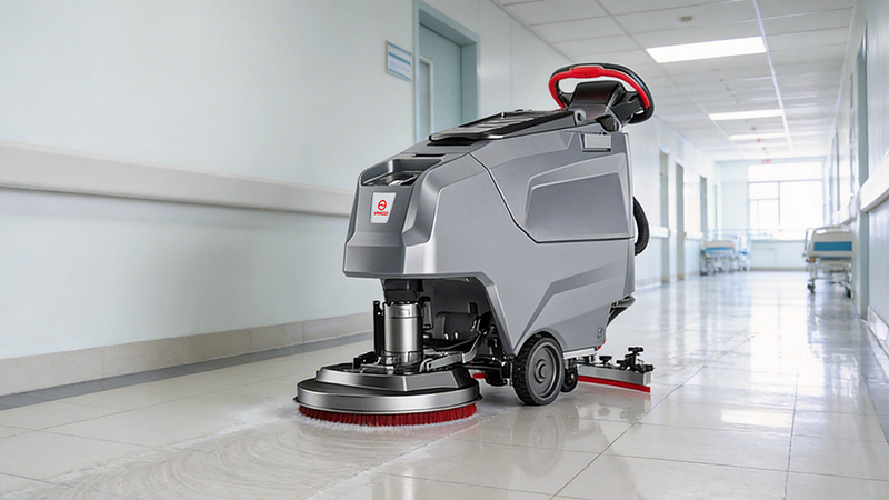 天津誠(chéng)安物業(yè)管理有限公司煥新樓宇清潔，揚(yáng)子X(jué)2E鋰電洗地機(jī)精準(zhǔn)賦能
