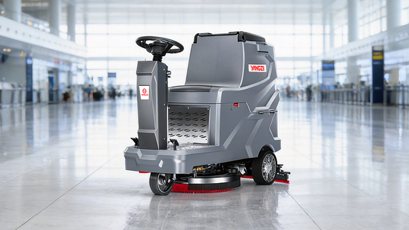 江西冠銳汽車(chē)科技有限公司引入揚(yáng)子X(jué)5E，7000平工廠(chǎng)地坪清潔全面提速